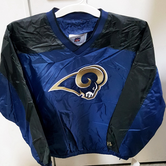 rams windbreaker jacket